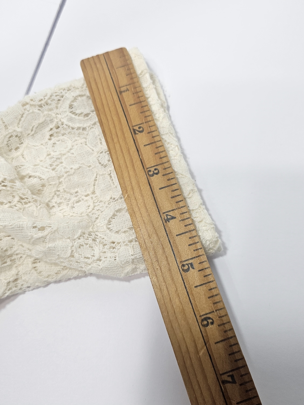 Y2K Dani Ivory Lace Moto Jacket Women's Sz  M Cropped 3/4 Sleeve Biker Boho Chic - Picture 15 of 15